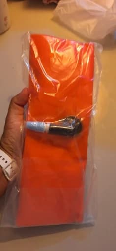 Inflatable Open Swimming Buoy Tow Float Dry Bag Double Air Bag with Waist Belt for Water Sport Swimming Storage Float Tools view 2