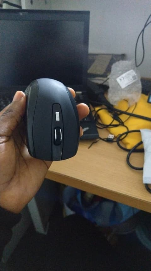 Souris optique sans fil mince 2.4GHz, récepteur USB 1600DPI, pour Gamer, bureau, conception ergonomique, pour PC, ordinateur portable et de bureau view 5