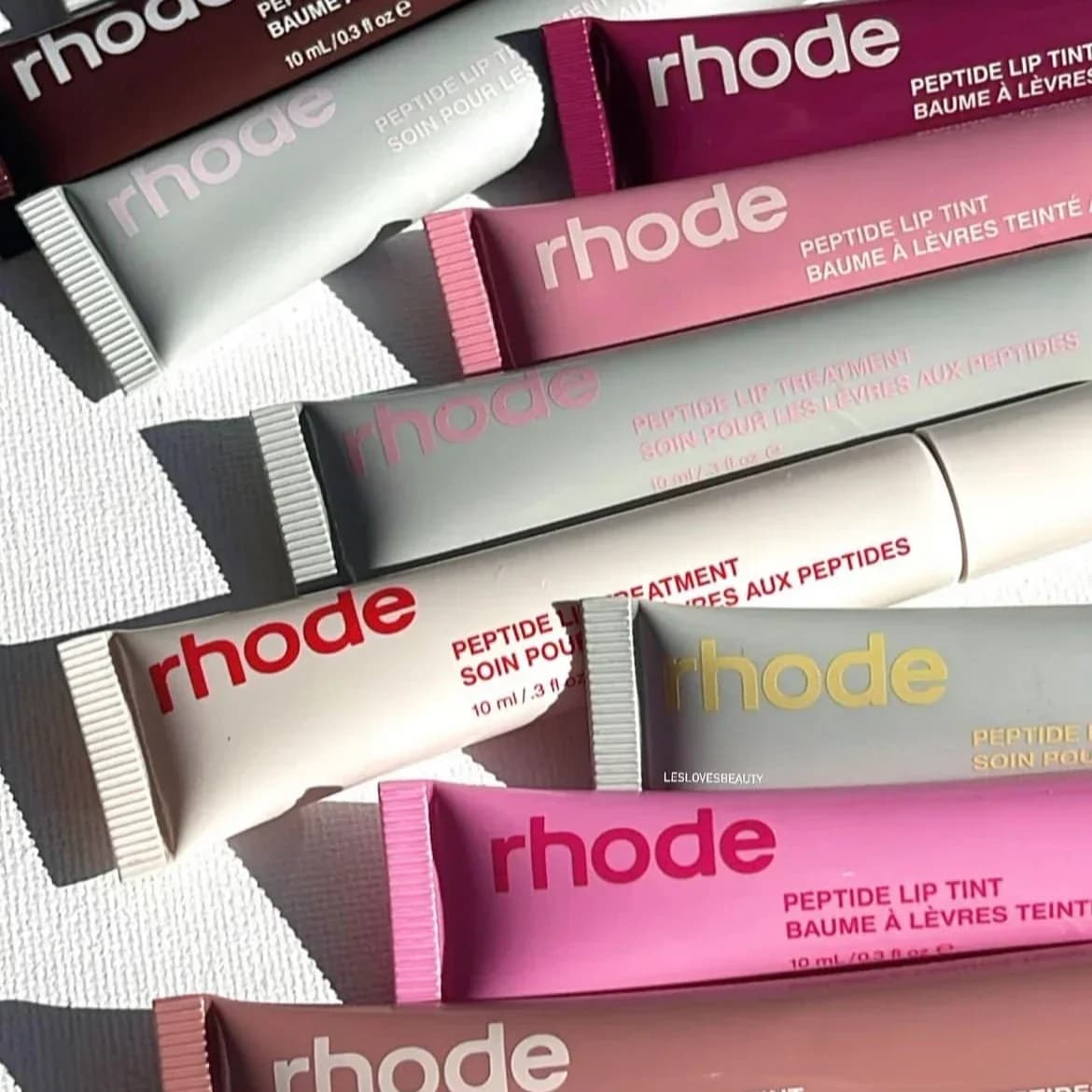 Rhod Lip Balm Moisturizing Mirror Long Lasting Lip Gloss Ribbon Espresso Raspberry Toast Plump No-stick Lip Oil Makeup Cosmetic view 2