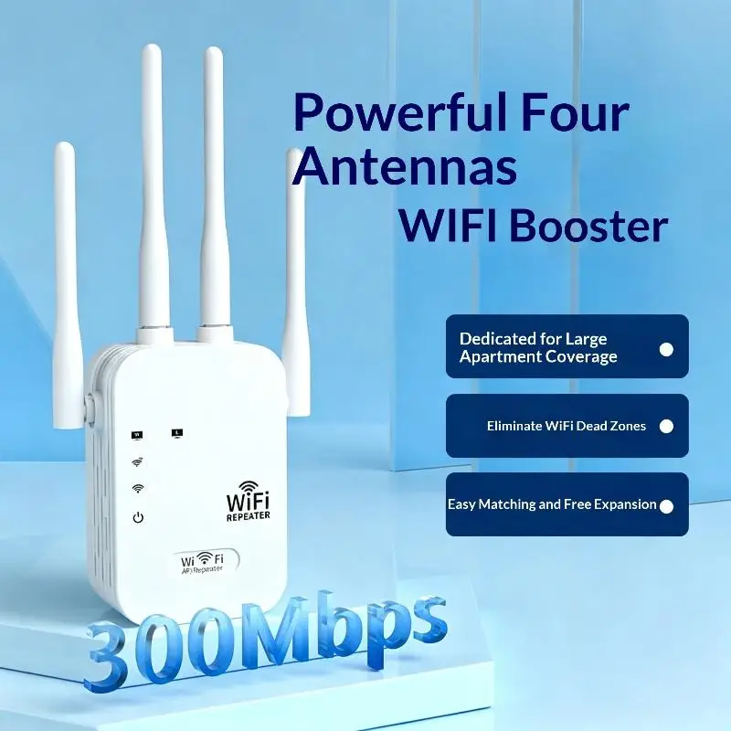 New 1200Mbps Wireless WiFi Repeater WIFI Extender Signal Booster 2.4G 5G Dual-band Network 802.11ac WiFi Amplifier Router view 4