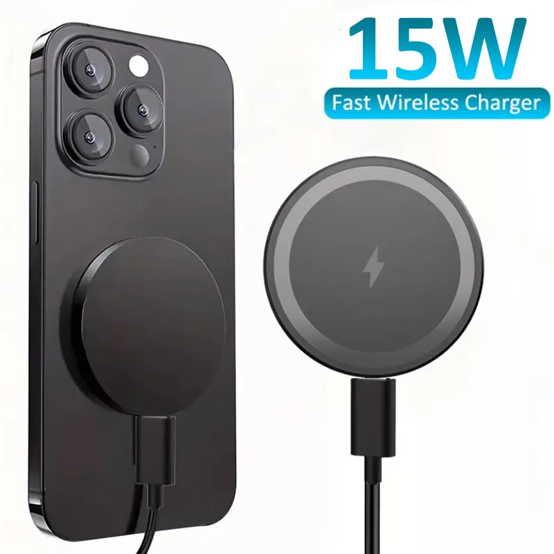 Magnetic Wireless Charger for iPhone 17 16 15 14 13 12 Pro Max