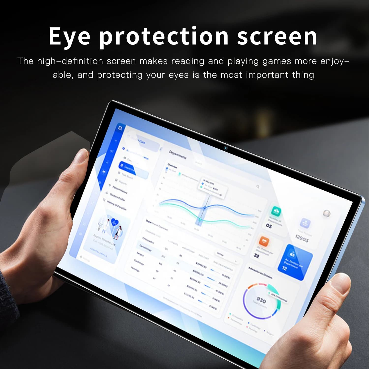 New 10.1 Inch Android Tablet Pc Google Play Octa Core Dual Cameras Dual SIM 3G Phone Call Tablets Bluetooth Wifi 4GB+64GB ROM view 4