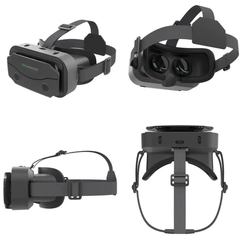 Lunettes de réalité virtuelle 3D VR, appareils de casque, lentilles de casque, lunettes intelligentes pour Smartphones, téléphone portable, jeu Mobile, ensemble de visionneuse Viar - AliExpress 44 view 6