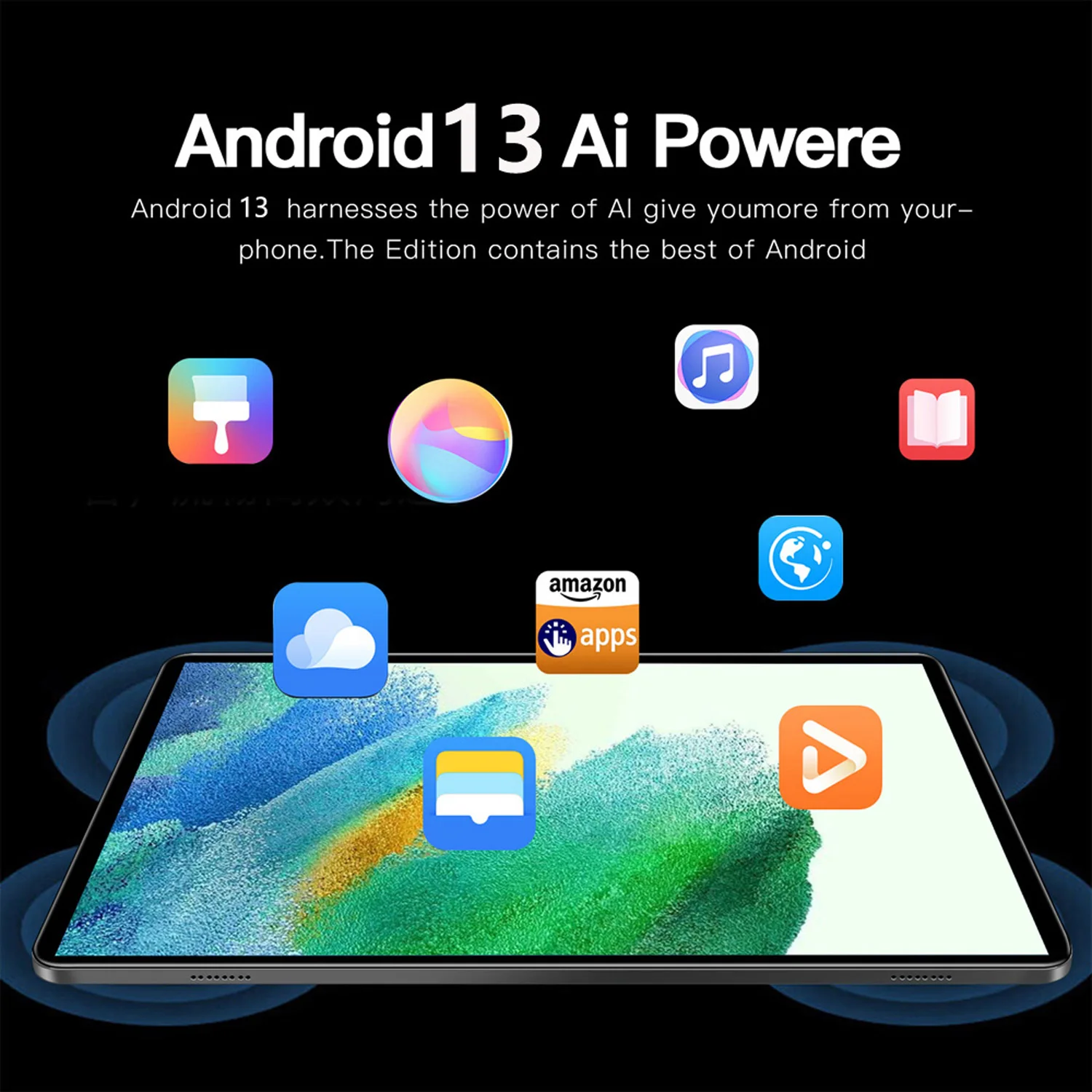 New 10.1 Inch Android Tablet Pc Google Play Octa Core Dual Cameras Dual SIM 3G Phone Call Tablets Bluetooth Wifi 4GB+64GB ROM view 5