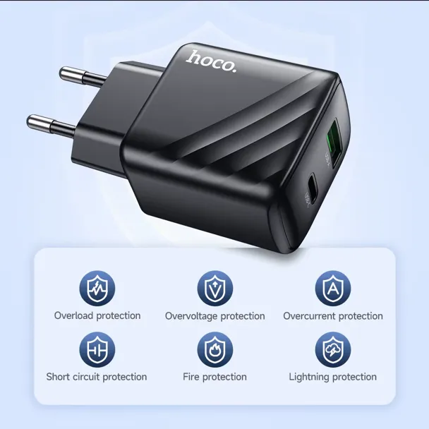 HOCO CS25A 20W USB Type C Charger PD Fast Charge